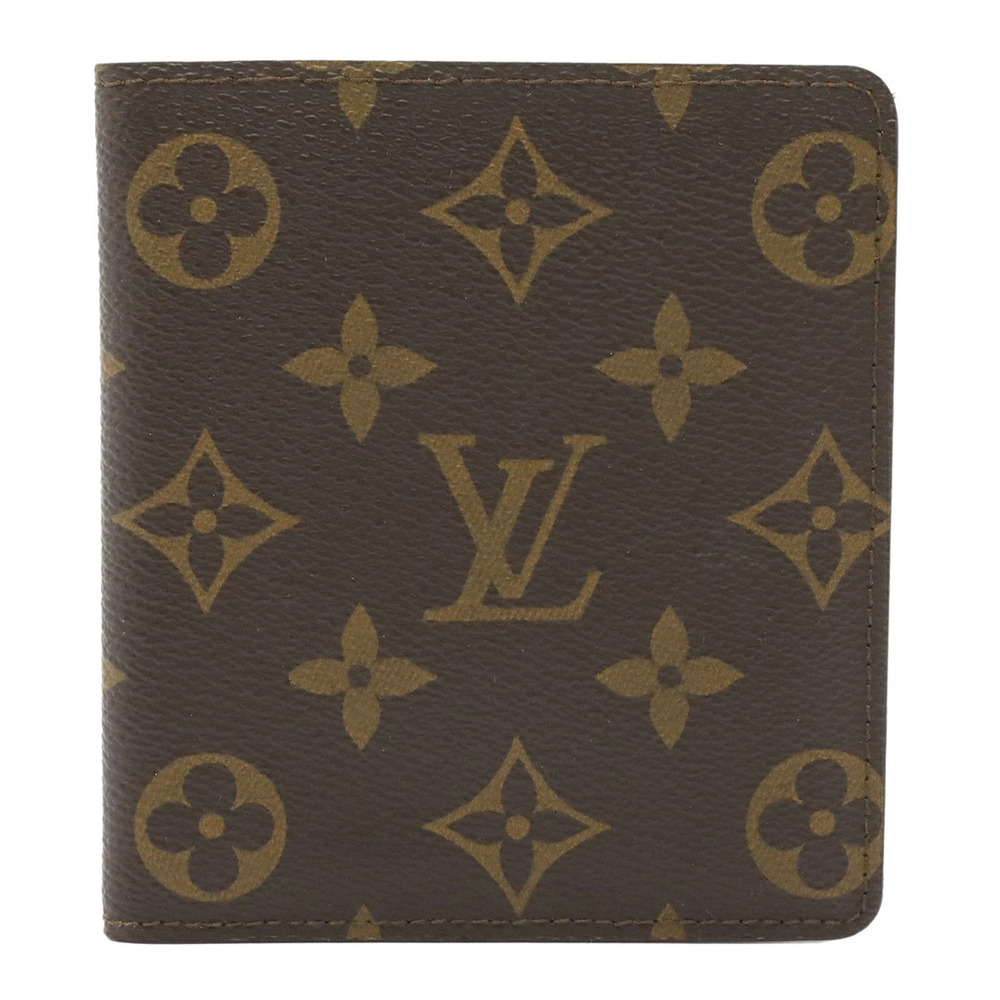 LOUIS VUITTON Monogram Portefeuille Cartes Credit Bi fold Wallet